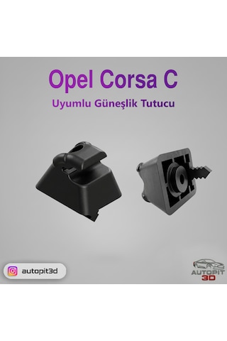 Opel Corsa C Uyumlu Güneşlik Tutucu