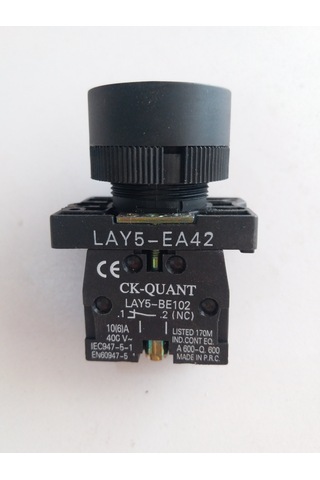QUANT LAY5 EA42 TEK KONTAKLI STOP BUTONU