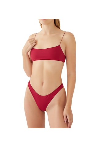 Tropic Of C Kıvrımlı Bikini Altı Hibiskus