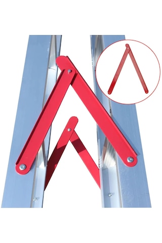 Homyl Merdivenler Rot Alüminyum Sabit Destek Menteşe 56cm