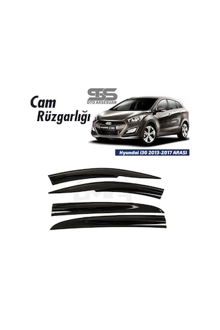 Cam Rüzgarlığı Hyundai İ30 2013-2017 Arası Mügen Tip Piano Black