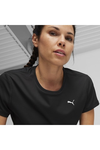 Puma Run Favorites Velocity Kadın Siyah Yuvarlak Yaka Tişört 52506101 Siyah