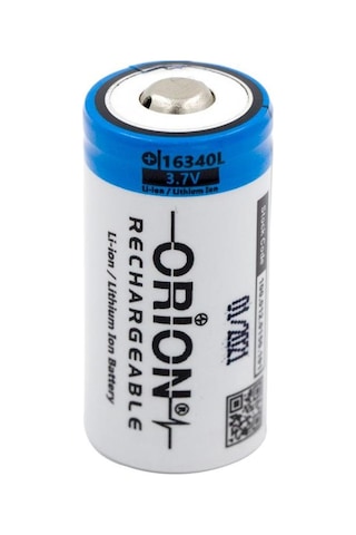 Orion CR123A 3.7 V 850 mAh 16340 Li-Ion Şarj Edilebilir Pil
