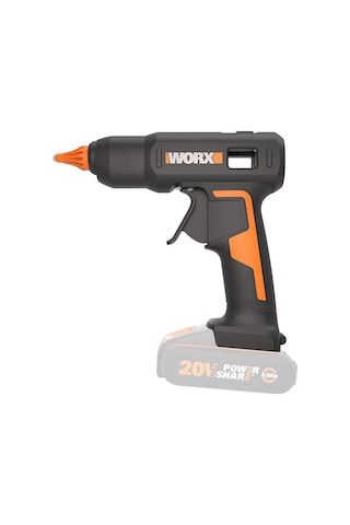 Worx Wx045.9 20volt 11mm Profesyonel Sıcak Mum Silikon Tabancası + 10 Silikon Akü Dahil Değildir Fr Wx045.9