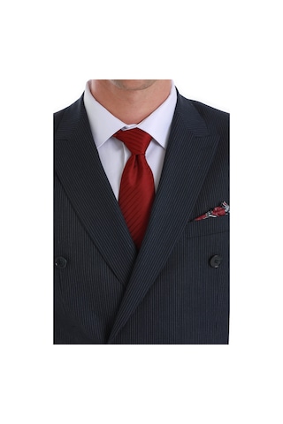 Bordo Çizgili Kravat 261810etc001 297 Bordo