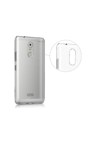 Lenovo K6 Note Şeffaf Dayanıklı Ss Koruyucu Kapak C1912-renksiz