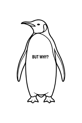 Wear Vexel Kadın T-shirt Nihilist Penguen Baskılı Bisiklet Yaka Kısa Kol Yazlık Tişört - Beyaz Beyaz