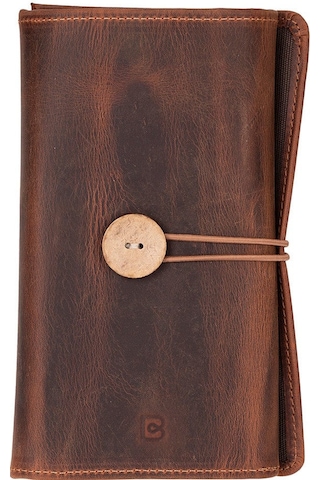 Bloominbag Torino Tech Roll Saddle Cognac Hakiki Deri Kablo & Şarj Düzenleyici Kahverengi