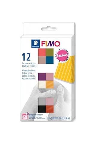Fimo Moda Renkler 12 li Set 12x25 gr - 8023C12-5