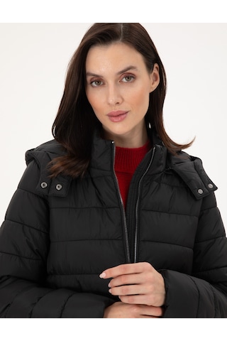 Pierre Cardin Kadın Siyah Kaban 50297299-vr046 Siyah