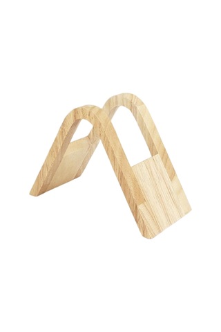 Suntek Fan Şekli Kahve Filtre Kağıdı Tutucu Raf Tezgah Üstü Ofis Stil A Ahşap Standı