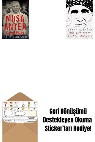 Musa Anter Cinayeti + Her Şey Bitti Ana'ya Söyleyin + Okuma Sticker'ları