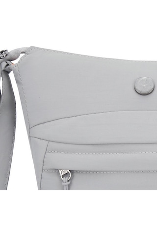Smart Bags Mikro Poly Kumaş Postacı Kadın Çantası 3342 Gri