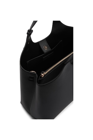 Tommy Hilfiger Th Logo Satchel Siyah Kadın El Çantası-15218