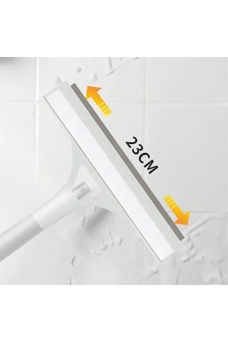 Yuntech01 Ev Cam Temizleme Aleti: 3'ü 1 Arada Cam Silgi, Ayna Fırçası Ve Banyo Silikon Scraper İle Kolay Temizlik Diğer