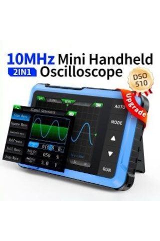Fnirsi Dso-510 2'si 1 Arada Mini El Tipi Dijital Osiloskop Dds Si