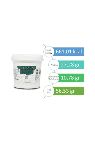 Laçoko Kova Şekersiz Katkısız Glutensiz Vegan Doğal Az Kavrulmuş (Çiğ) Yer Fıstığı Ezmesi 1 KG