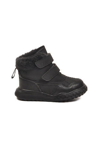 Cool Siyah Cırtlı Kaymaz Taban Unisex Çocuk Bot Shade B Siyah