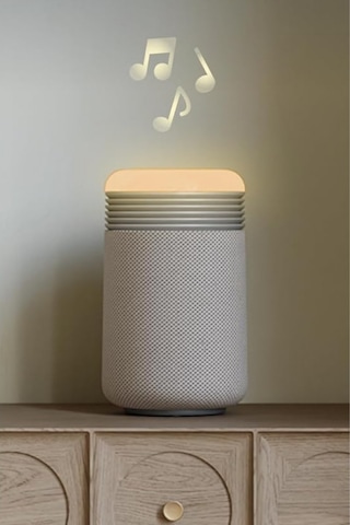 Blueair Mini Restful Hava Temizleyici 13 M², Sunrise Alarm Hava Temizleme Cihazı Bej