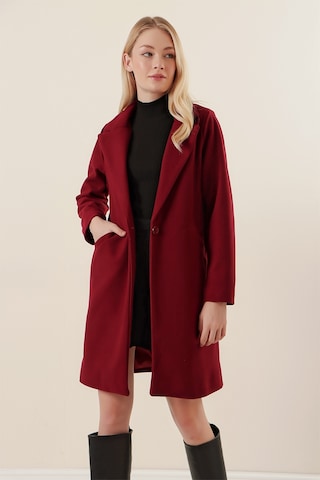 9085 Kaşe Kaban - Bordo 9085bgd19-003-12489 001