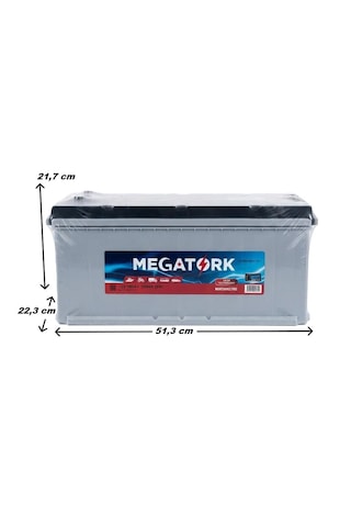 Megatork 12 V 180 Ah 1080 A Akü