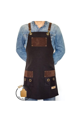 Barista Ahşap Seramik Kuaför Mufak Monapron Ronsard Önlük (267786108)