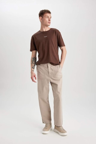 DeFacto Gabardin Pantolon Baggy Fit Bol Rahat Kesim Cepli Düz Paça B4762AX24SPGR302
