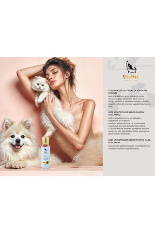 Stylish Kedi Köpekler İçin Exculusive Parfüm Serisi Boise