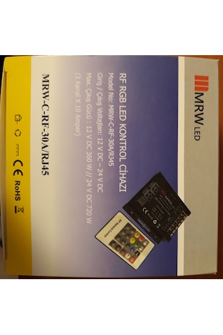 Mrw-C-Rf-30A-Rj45 360W Rf Rgb Kontrol Kumandası (531052822)