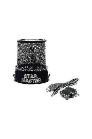 Romantik Yıldızlı Gece Gökyüzü Projeksiyon Lambası Sessiz Uyku Çok Renkli