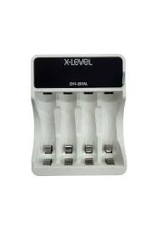 X-level Ch1-201al 4 Yuvalı Lcd Ekranlı Akıllı Pil Şarj Cihazı Aa & Aaa Uyumlu
