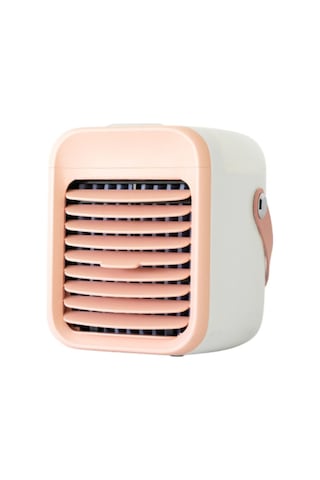Taşınabilir Mini Klima Fanı Kişisel Uzay Soğutucu Ev Ofis Masası Klima Gri
