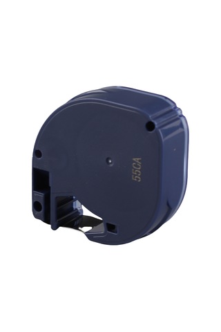 Moveevo Dymo Uyumlu Baskı Etiket Bandı, 12mmx2m, Beyaz Üzeri Siyah, Yüksek Sıkma Dayanımı, Kumaşa Ütüleyerek Uygulanır 1 Adet