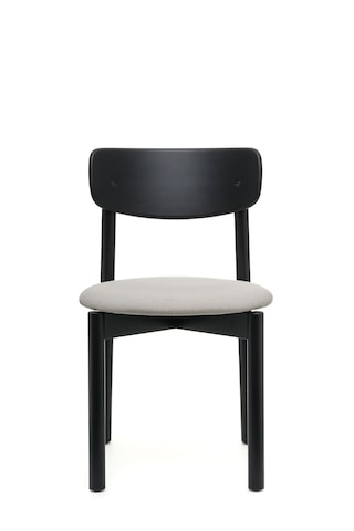 Keynote Siyah Ahşap 6'lı Mutfak Salon Yemek Odası Sandalyesi