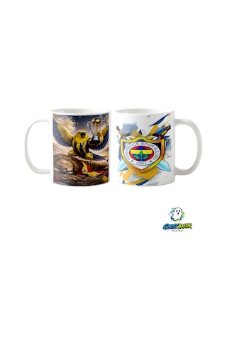 Fenerbahçe Kupa Bardak Tek Adet K0399 Çok Renkli