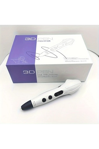 Xuweiwei Beyaz 3 Boyutlu Cizim Kalemi Seti Pla Filament Kalem Resim Kitabi Sarf Malzemeleri Kablo Cocuklar Ve Yeni Baslayanlar Icin