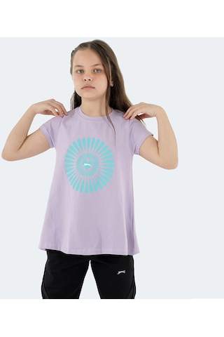 Slazenger POSEIDON IN Kız Çocuk Tişört Lila