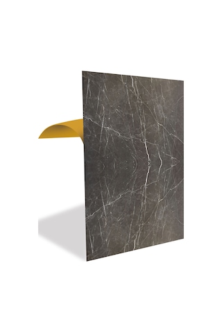 Tink Kendinden Yapışkanlı Siyah Bulut Desenli Pvc Panel 41x62 Cm