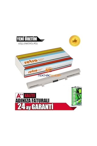 Toshiba Uyumlu L50-B, PA5185U-1BRS Notebook Bataryası Beyaz / RTL-115