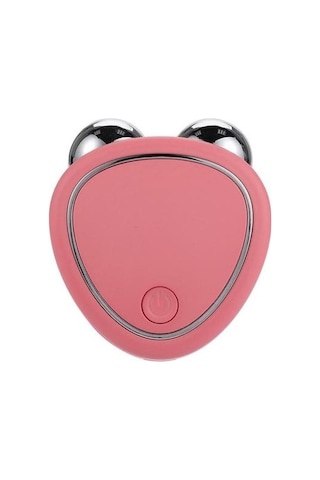 Taşınabilir Yüz Mikro Akım Güzellik Enstrüman Inceltme Kaldırma Ve Çift Rulo Masajlı Yapma Ev Kullanımı Güzellik Cihazları Ugy5dg Pembe