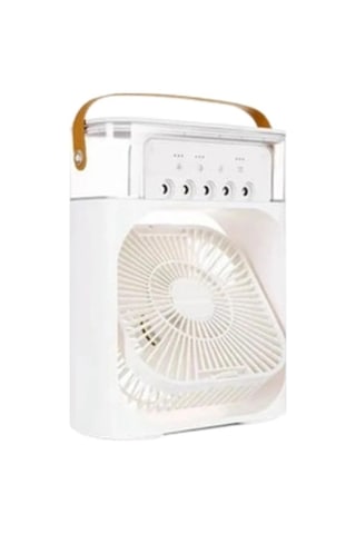 Hubrendy Mini Usb Klima Fan 3 Kademeli Spreyli Hava Soğutucu, Taşınabilir