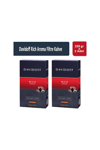 Davidoff Rich Aroma Filtre Kahve 2 x 250 G