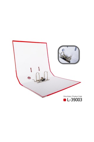 Laçin Klasör Kırmızı Geniş 24 Adet 1 Koli