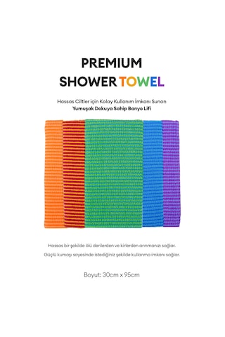 Missha Premium Yumuşak Uzun Banyo Lifi