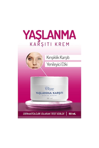 Blue Skin Care Gençleştiren Cilt Yenileyici Leke,giderici Ve Yaşlanma Karşıtı Onarıcı Kırışıklık,gideri Süper Krem