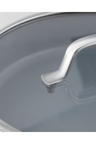 Madame Coco Nano Seramik 4 Parça Sahan Seti - Beyaz/antrasit - 18-22 Cm Çok Renkli