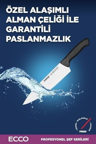 35194 Ecco Şef Çantalı Bıçak Seti 6 Parça, Beyaz