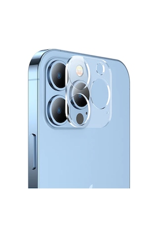 Forzacase Apple Uyumlu iPhone 16 Pro İle Kamera Lens Koruyucu Cam Filmi - Fc378 Renksiz