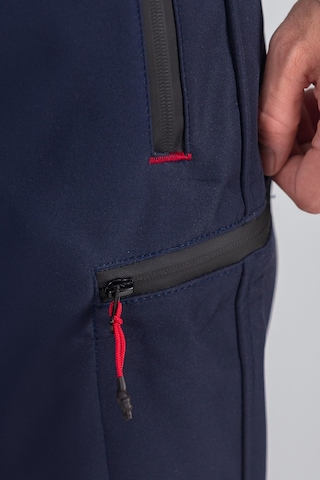 Vatan Tekstil İçi Polarlı Kışlık İthal Softshell Rüzgar Geçirmez Su İtici Kumaş Erkek Pantolon Lacivert