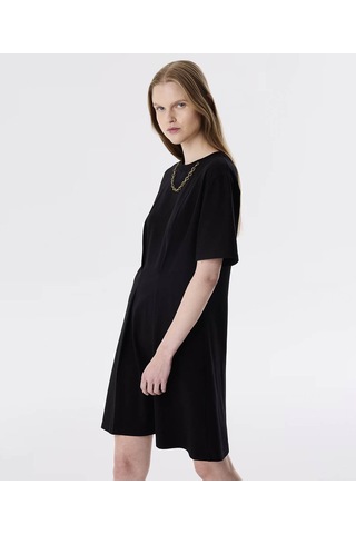 Twist Çıkarılabilir Zincirli Penye Siyah Kadın Elbise Tw6250002168 Siyah